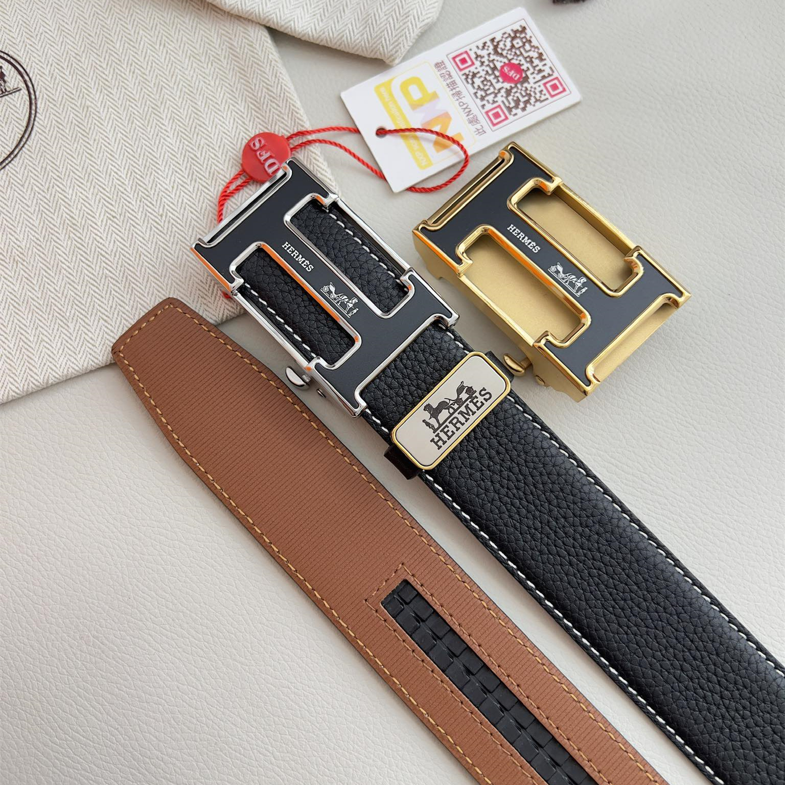 Hermes Men Belt Width 3.5cm