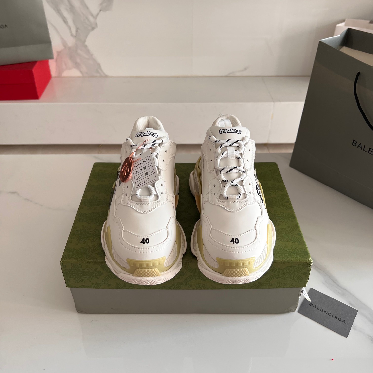 Balenciaga & Gucci Triple S Sneaker Unisex Size 35-45