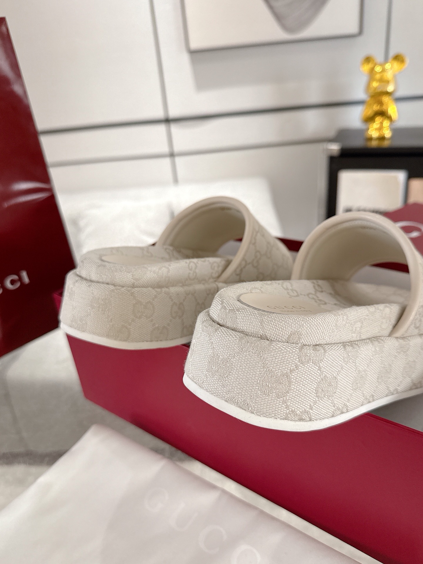 Gucci Platform Sandal Slippers Size 36-44