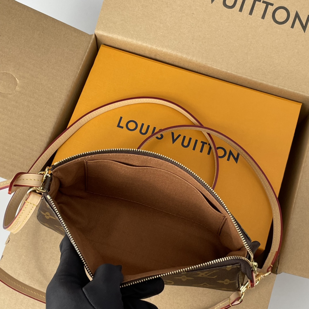 Louis Vuitton M40712 Pochette Accessoires Women Bags Size 23.5*13.5*4cm