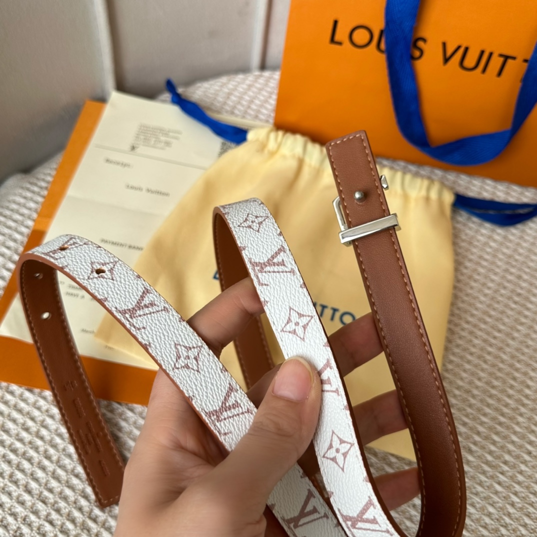 Louis Vuitton Women Belt Width 2cm