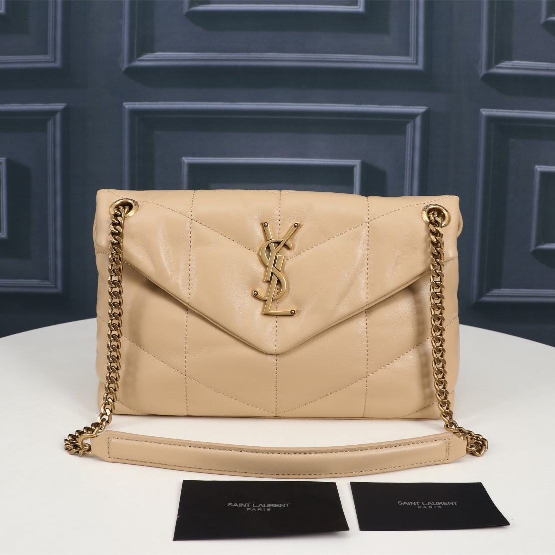 YSL Lou Lou Puffer Women Shoulder Bags Size 29*17*11cm