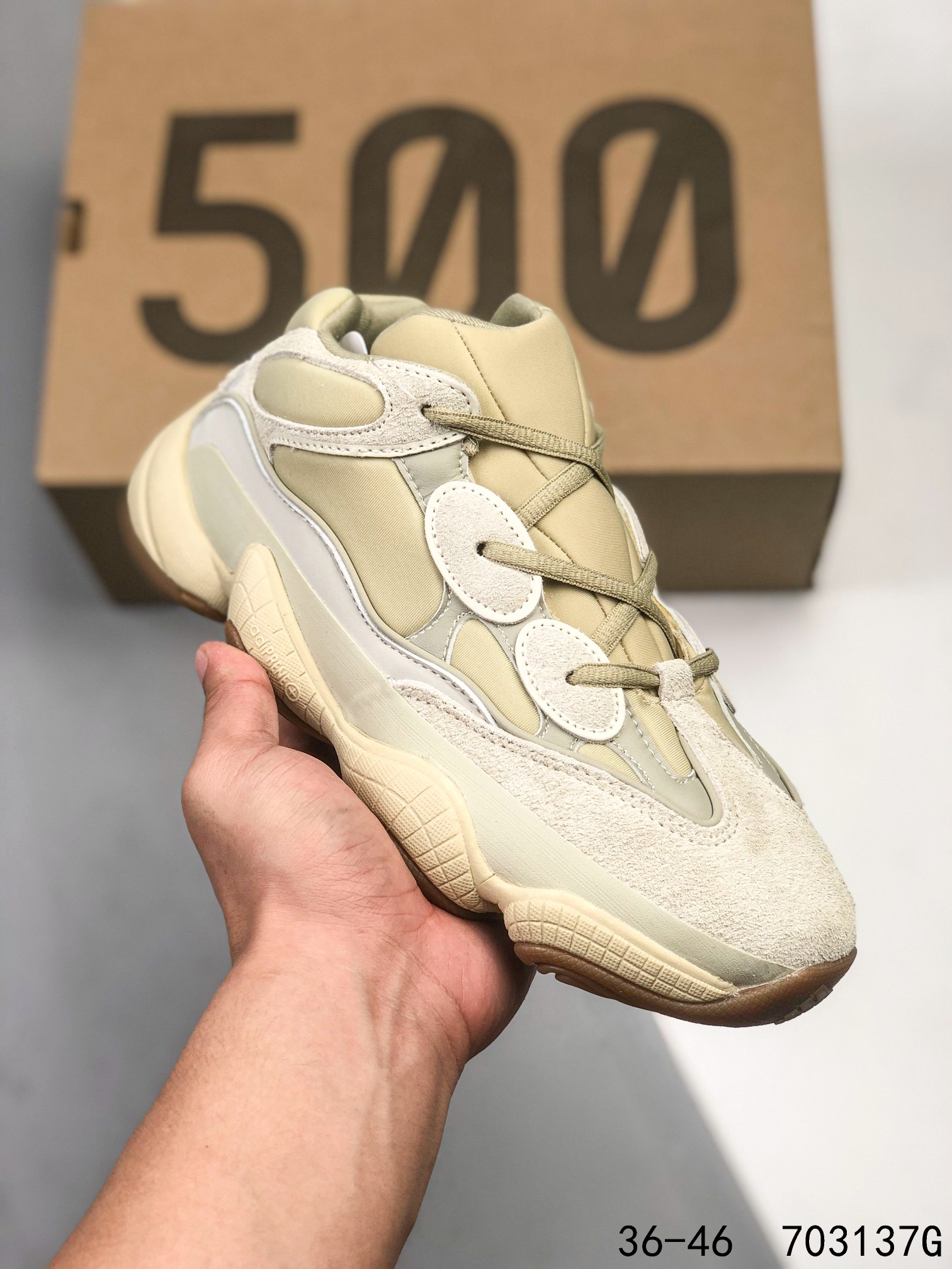 Yeezy 500 Mens/Women's Sneakers Shoes 36 - 46