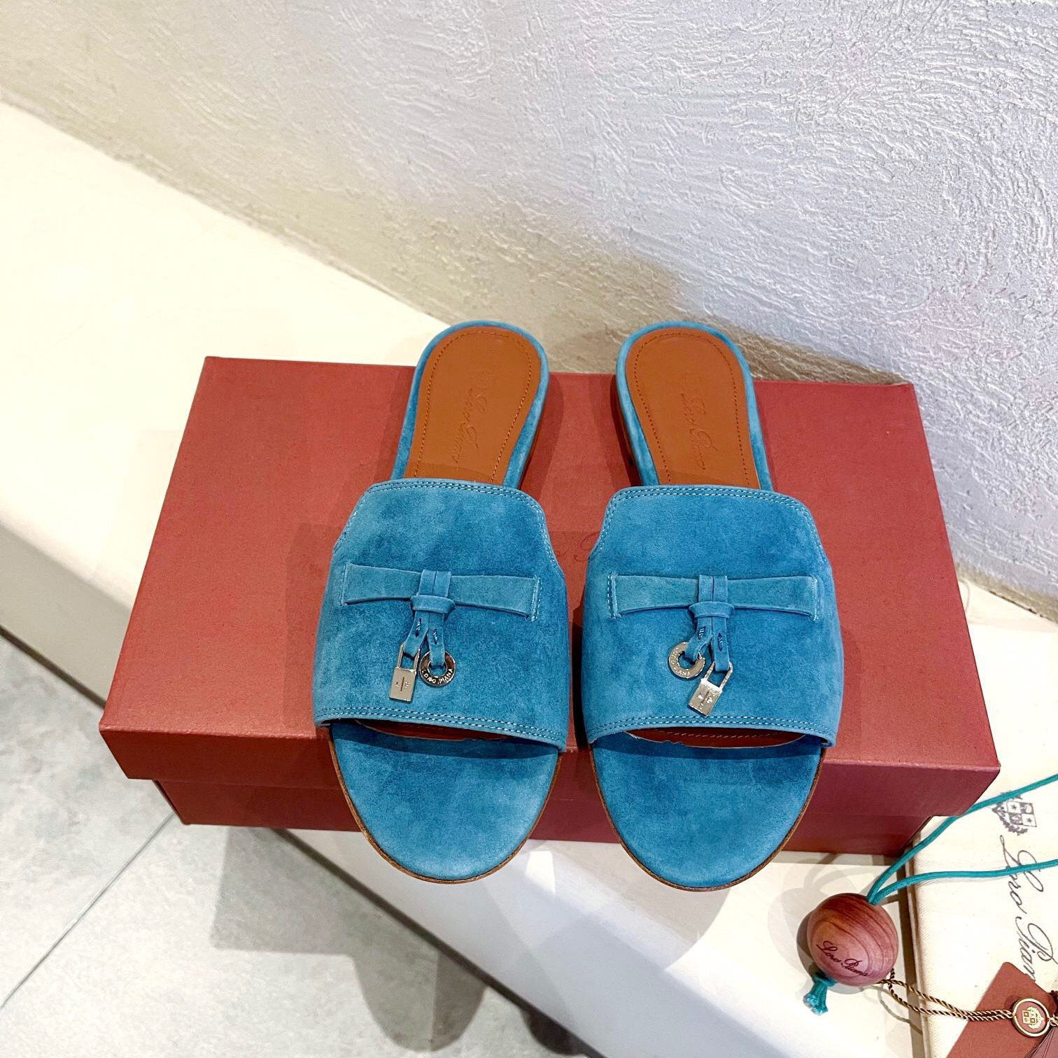 Loro Piana Charms Slipper Women Slippers Size 36-41