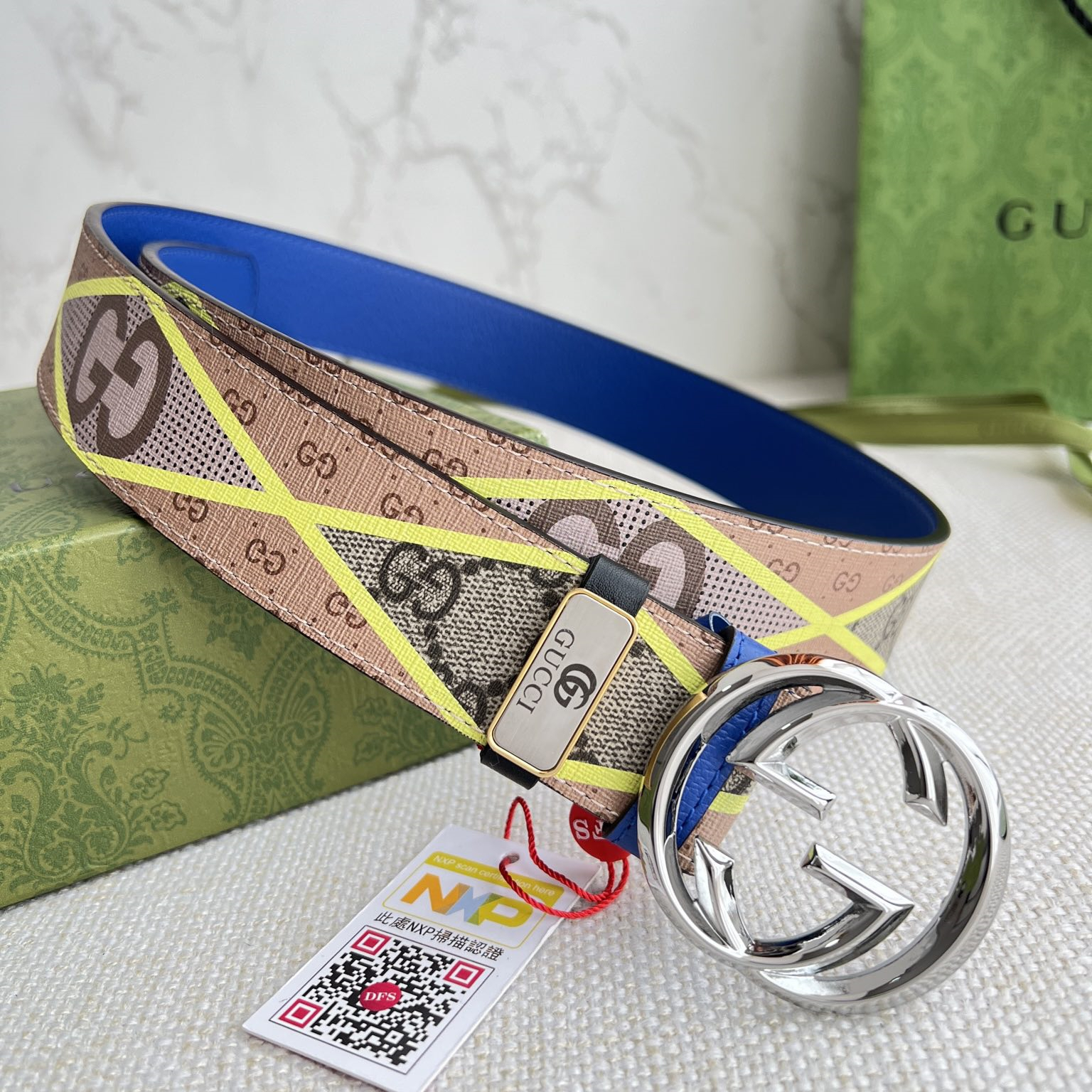 Gucci Men Belt Width 3.8cm