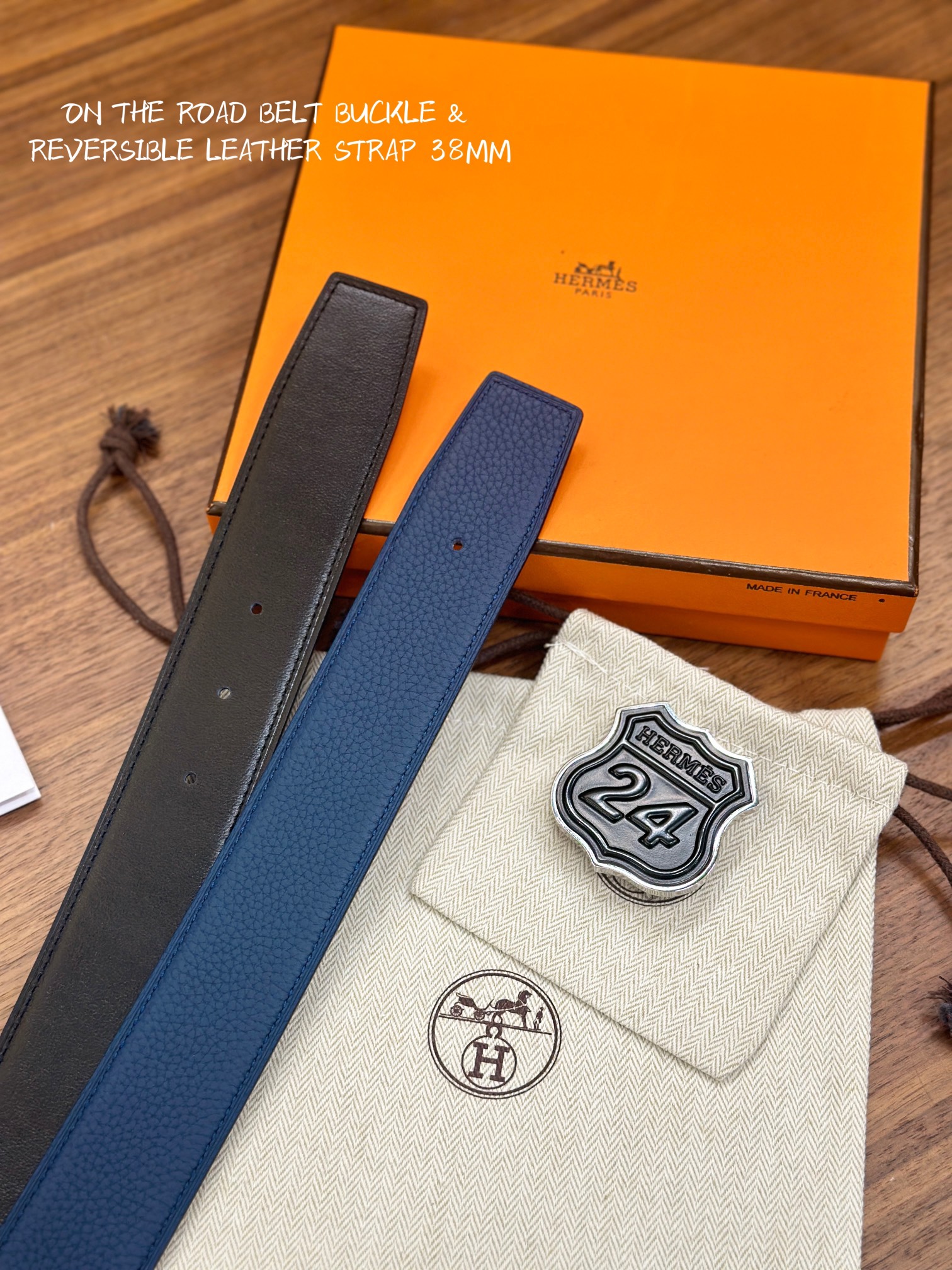 Hermes Men Belt Width 3.8cm