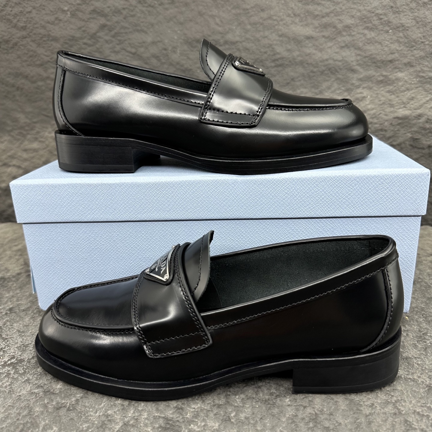 Prada Chocolate Loafers Size 36-41