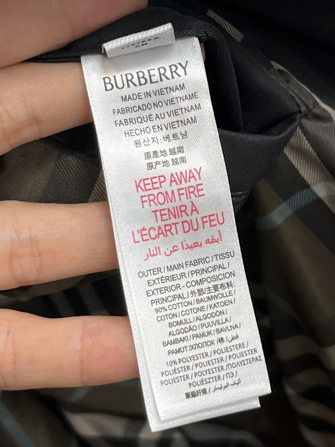 Burberry Unisex Jacket Size M-XXXL