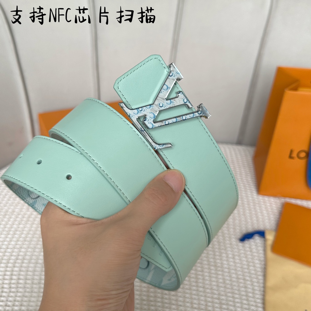 Louis Vuitton Men Belt Width 4cm