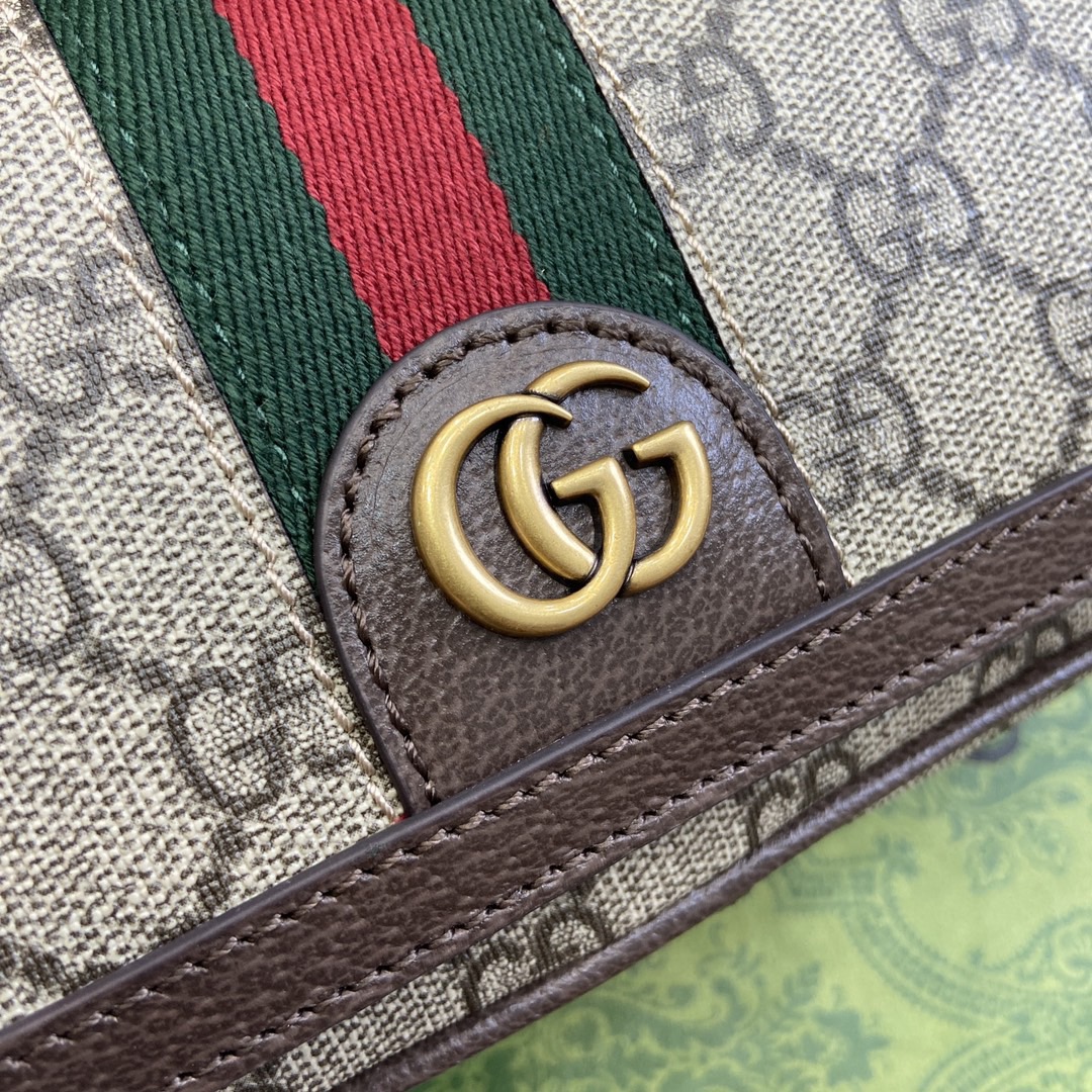 Gucci Ophidia Super-Mini Shoulder Bags Size 18.5*10*5.5cm