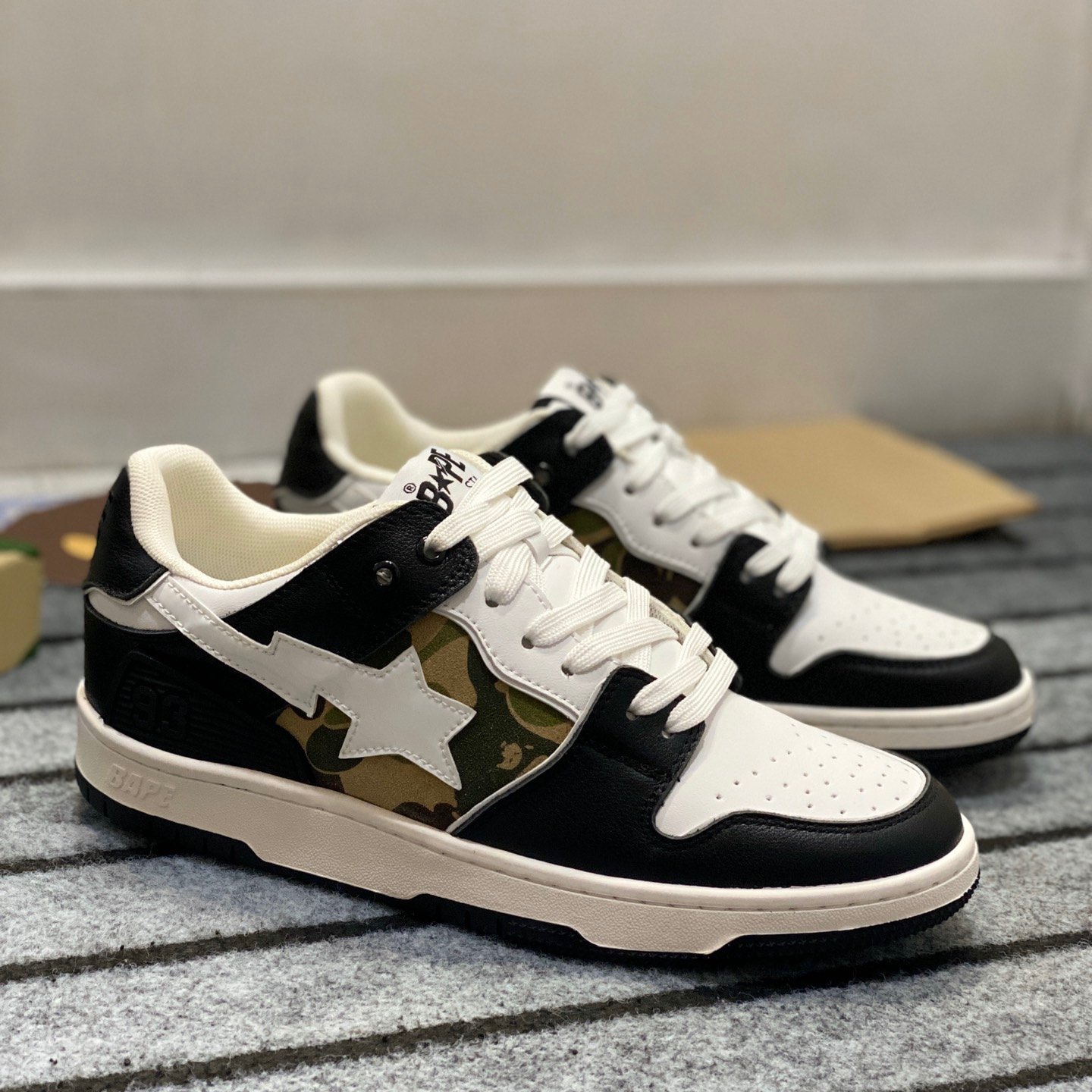 Bape SK8 STA Sneaker Size 36-45   5-Color