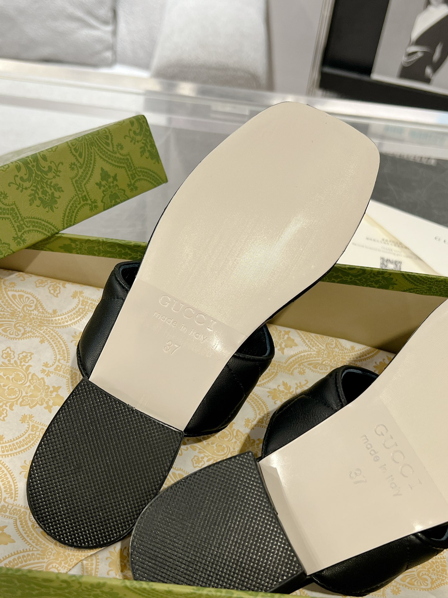 Gucci GG Marmont Slippers Size 36-41