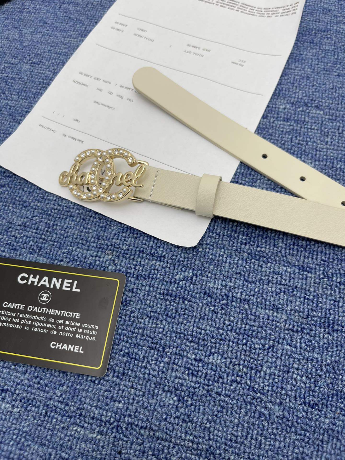 Chanel Women Belt Width 2cm