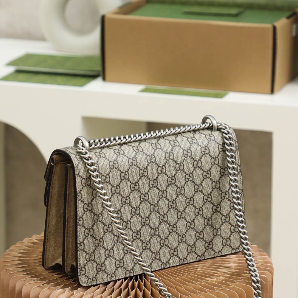 Gucci GG Supreme Dionysus Women Shoulder bags Size 28*18*9cm