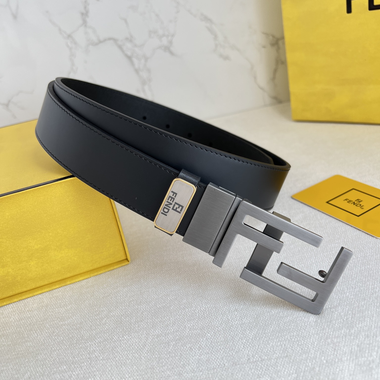 Fendi Men Belt Width 3.5cm
