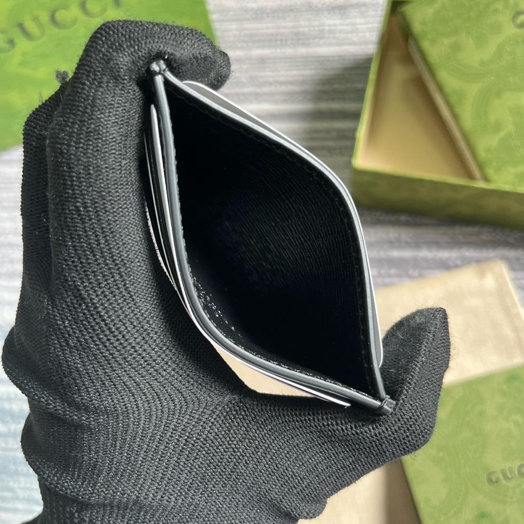 Gucci Kartenetui Mit Gucci Schriftzug Size 10*7cm