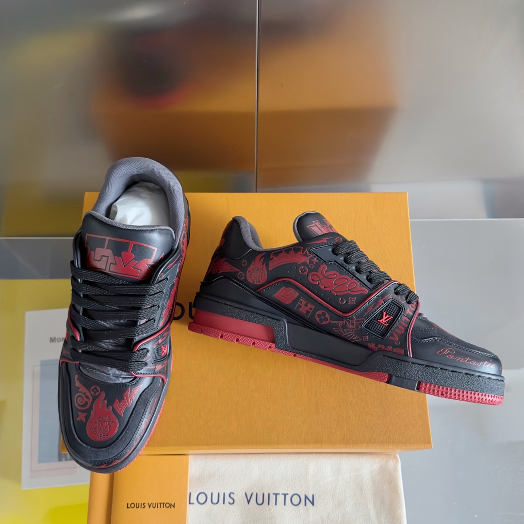 Louis Vuitton 2024New LV Trainer Sneaker Size 40-46