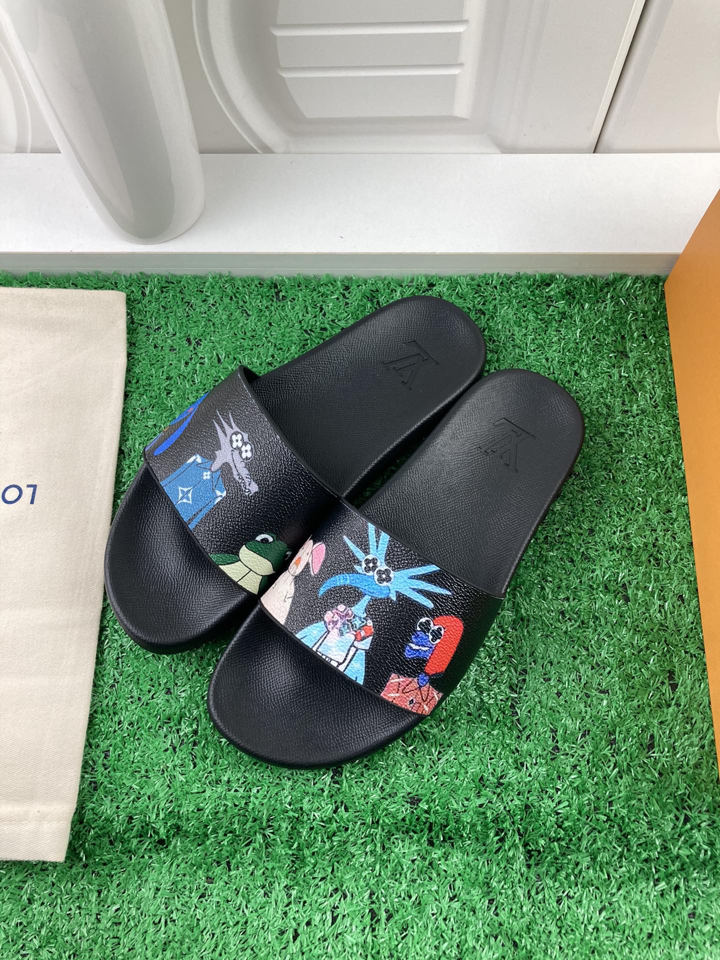 Louis Vuitton 2024ss Candy Series Slippers Size 36-45