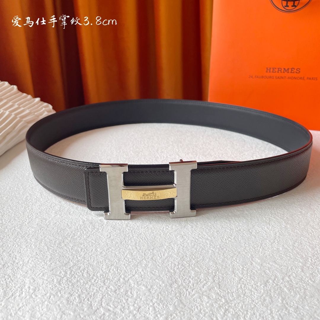 Hermes Men Belt Width 3.8cm