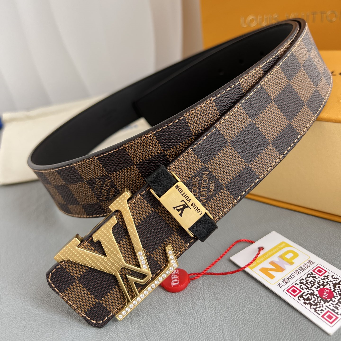 Louis Vuitton Men Belt Width 3.8cm