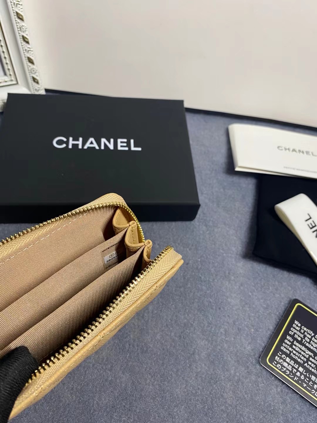 Chanel Card Holder Size 11*7*2cm