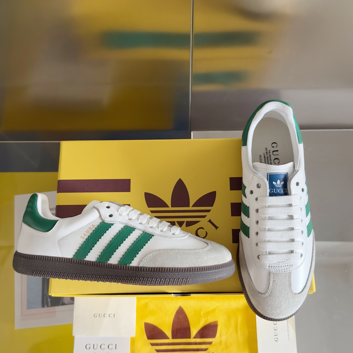 Gucci x Adidas Gazelle Sneaker Size 36-46