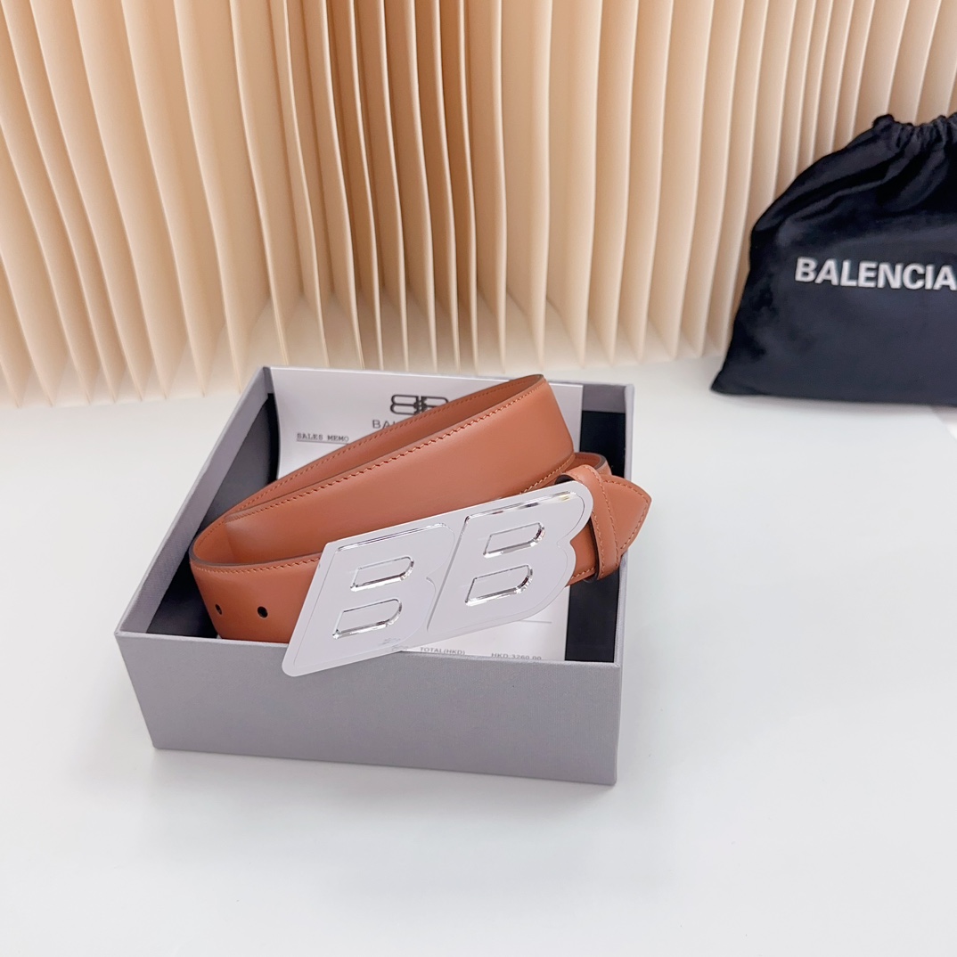 Balenciaga Women Belt Width 3.5cm