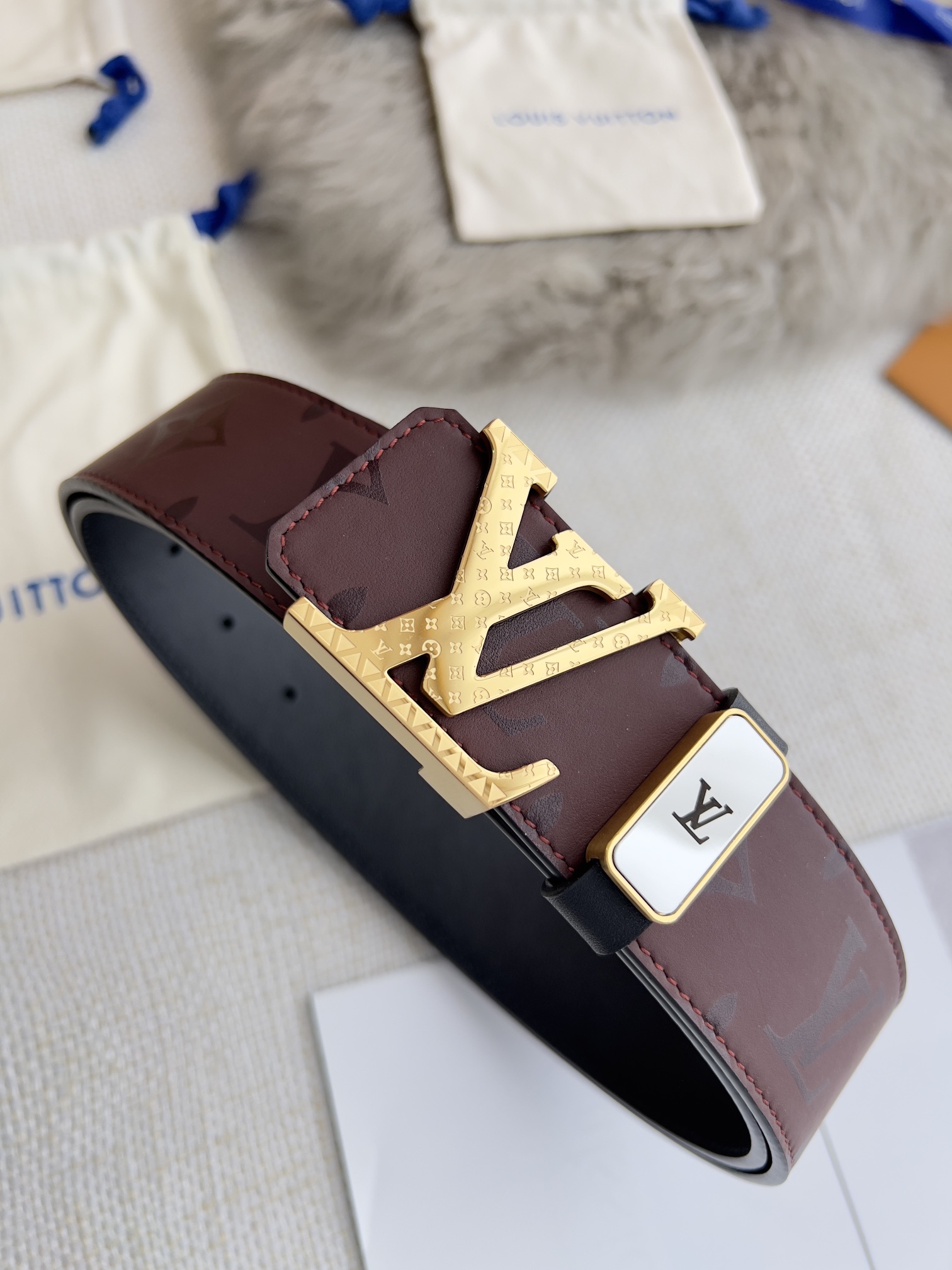 Louis Vuitton Men Belt Width 3.8cm