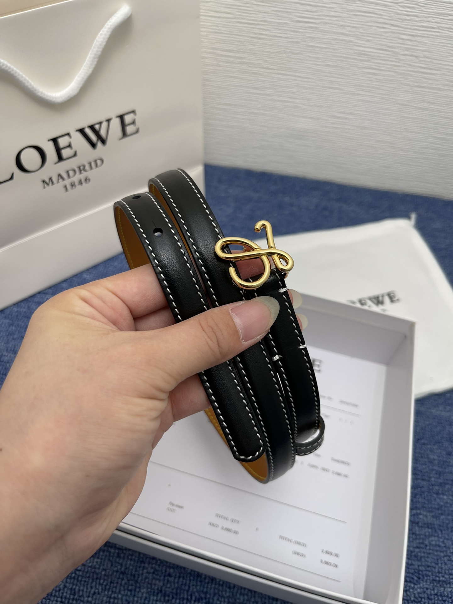 Loewe Women Belt Width 1.5cm