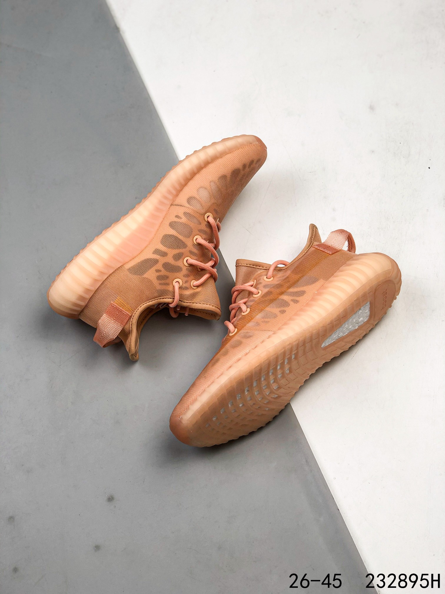 Yeezy 350 Boost 350 V2 Mono Lce Mens/Women Sneakers Shoes Orange 36 - 45