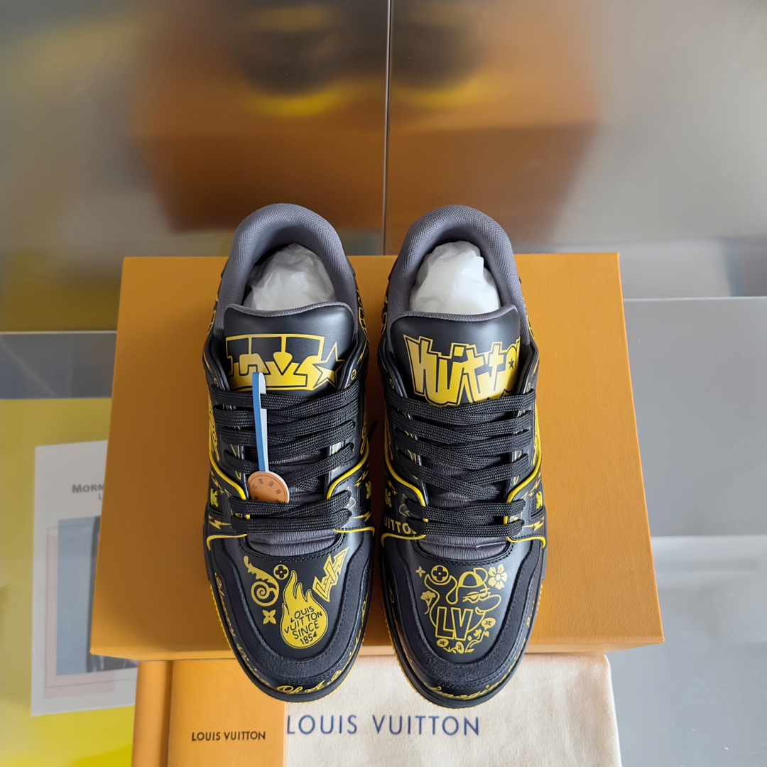 Louis Vuitton 2024New LV Trainer Sneaker Size 40-46