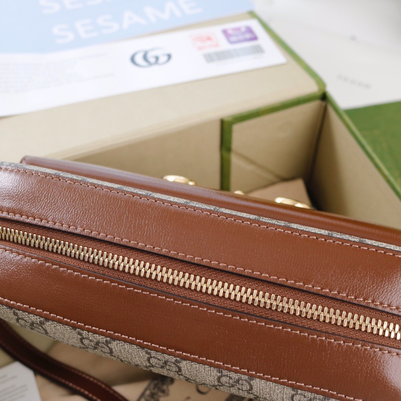 Gucci GG Horsebit 1955 Shoulder Bags Size 22.5*17*6.5cm