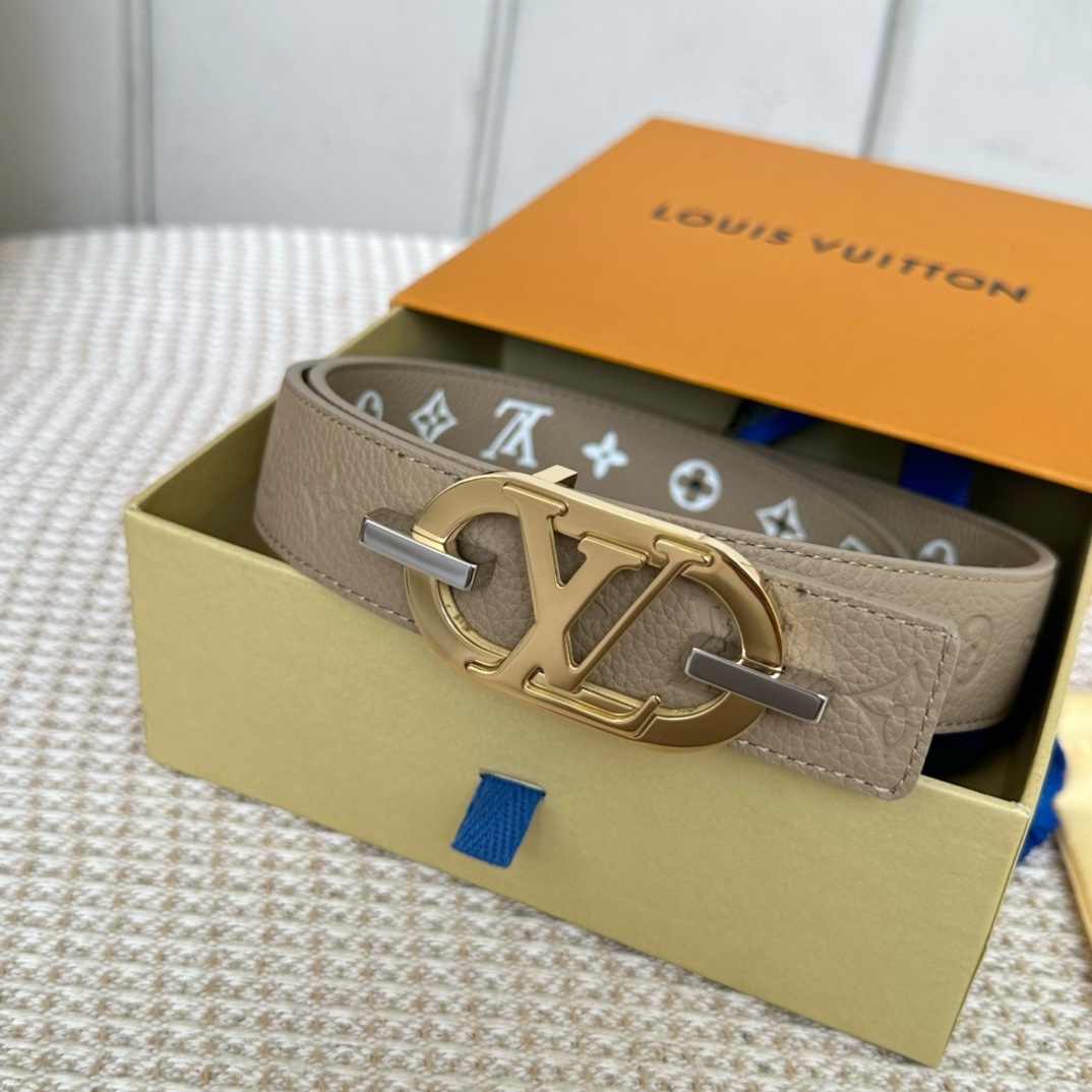 Louis Vuitton Women Belt Width 3cm