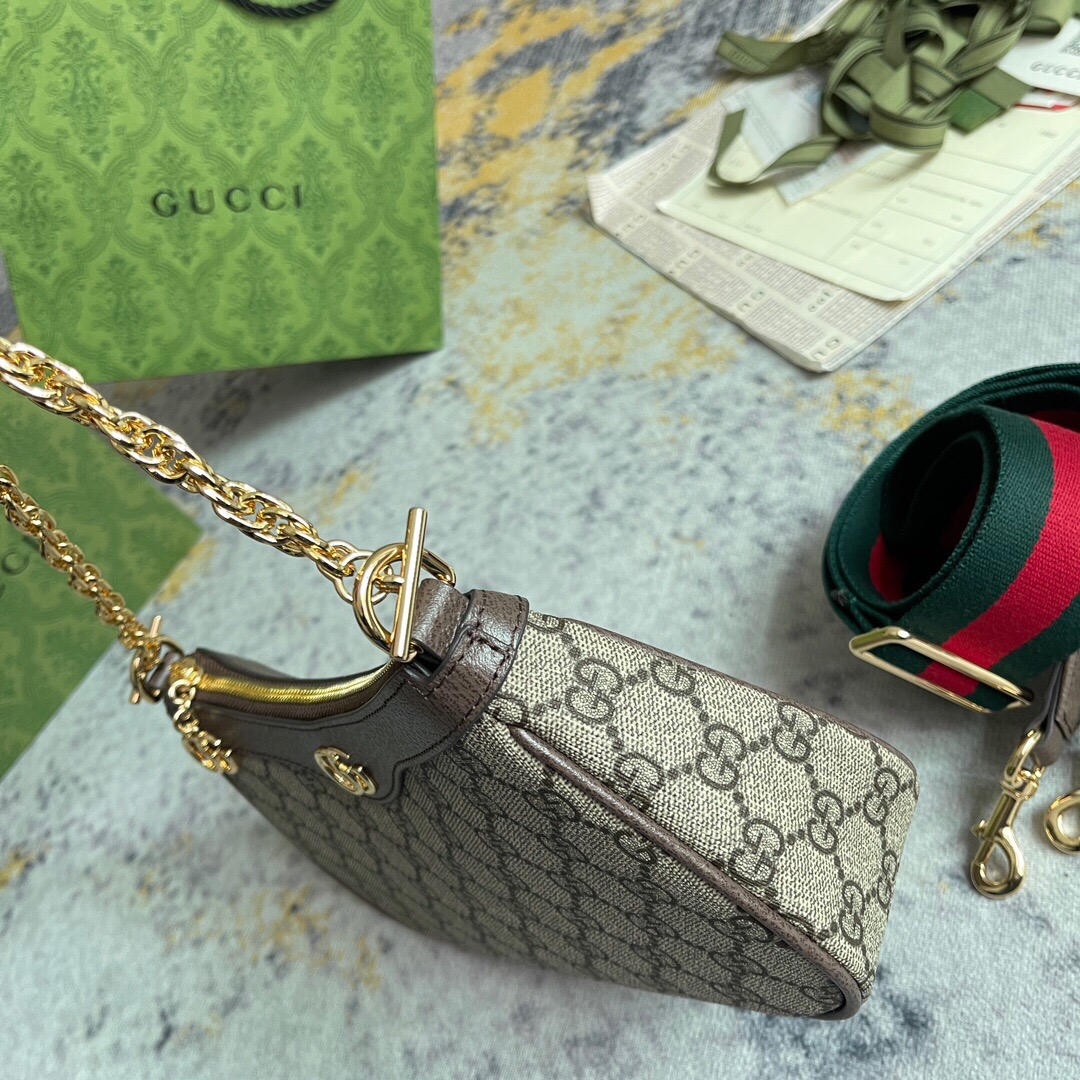 Gucci GG Ophidia GG Handbag for Women Size 25*15*6cm