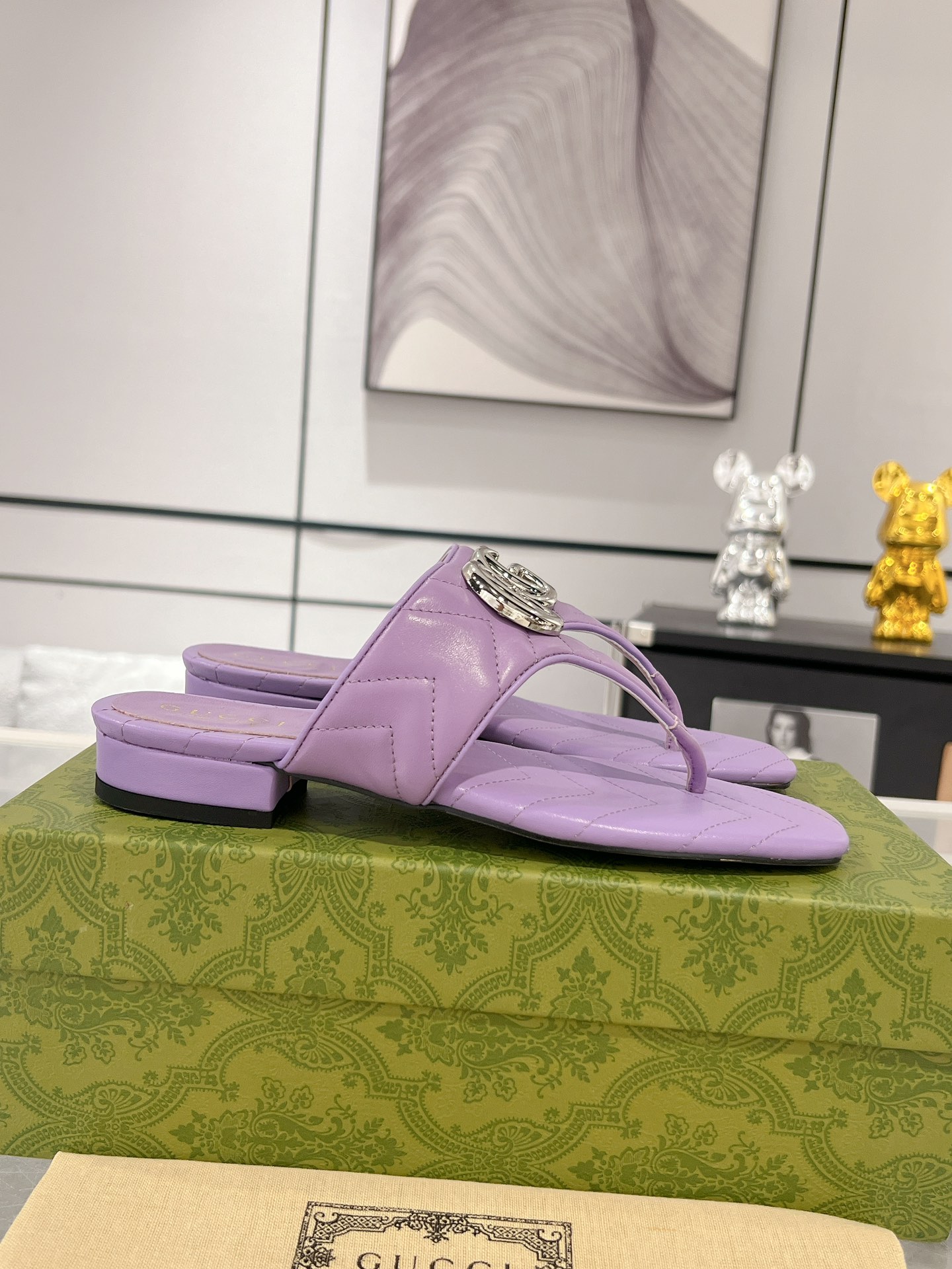 Gucci GG Marmont Slippers Size 36-41