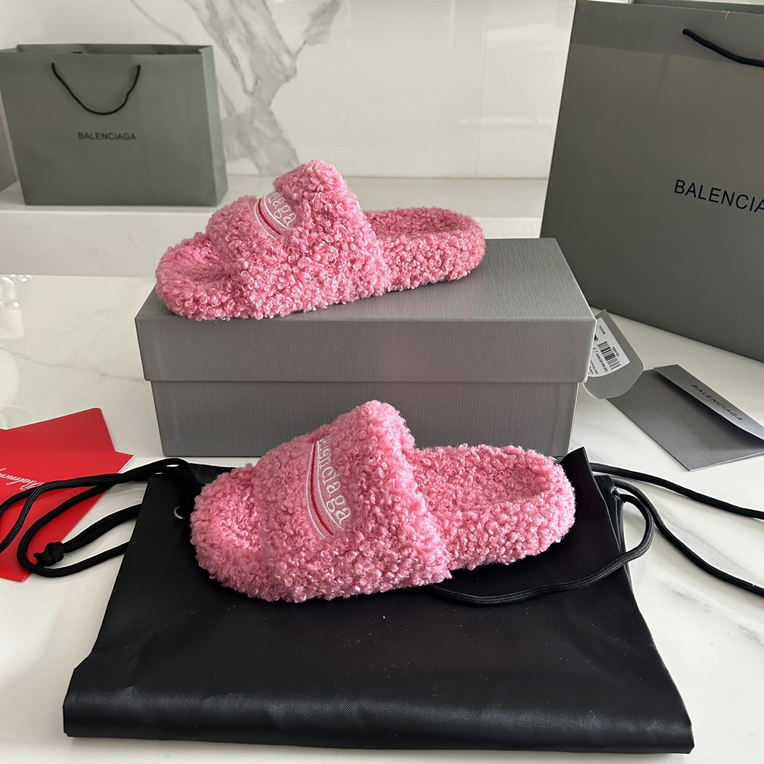 Balenciaga 23FW New Winter Slippers Size 35-41