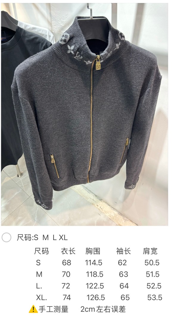 Louis Vuitton Unisex Jacket Size S-XL