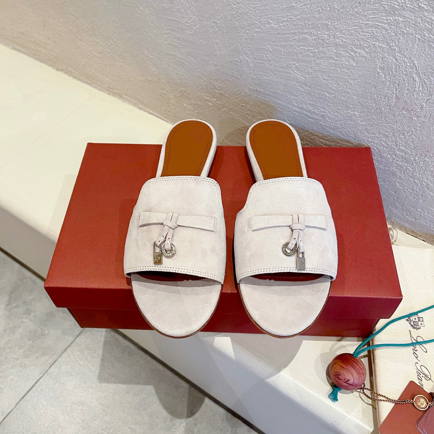 Loro Piana Charms Slipper Women Slippers Size 36-41