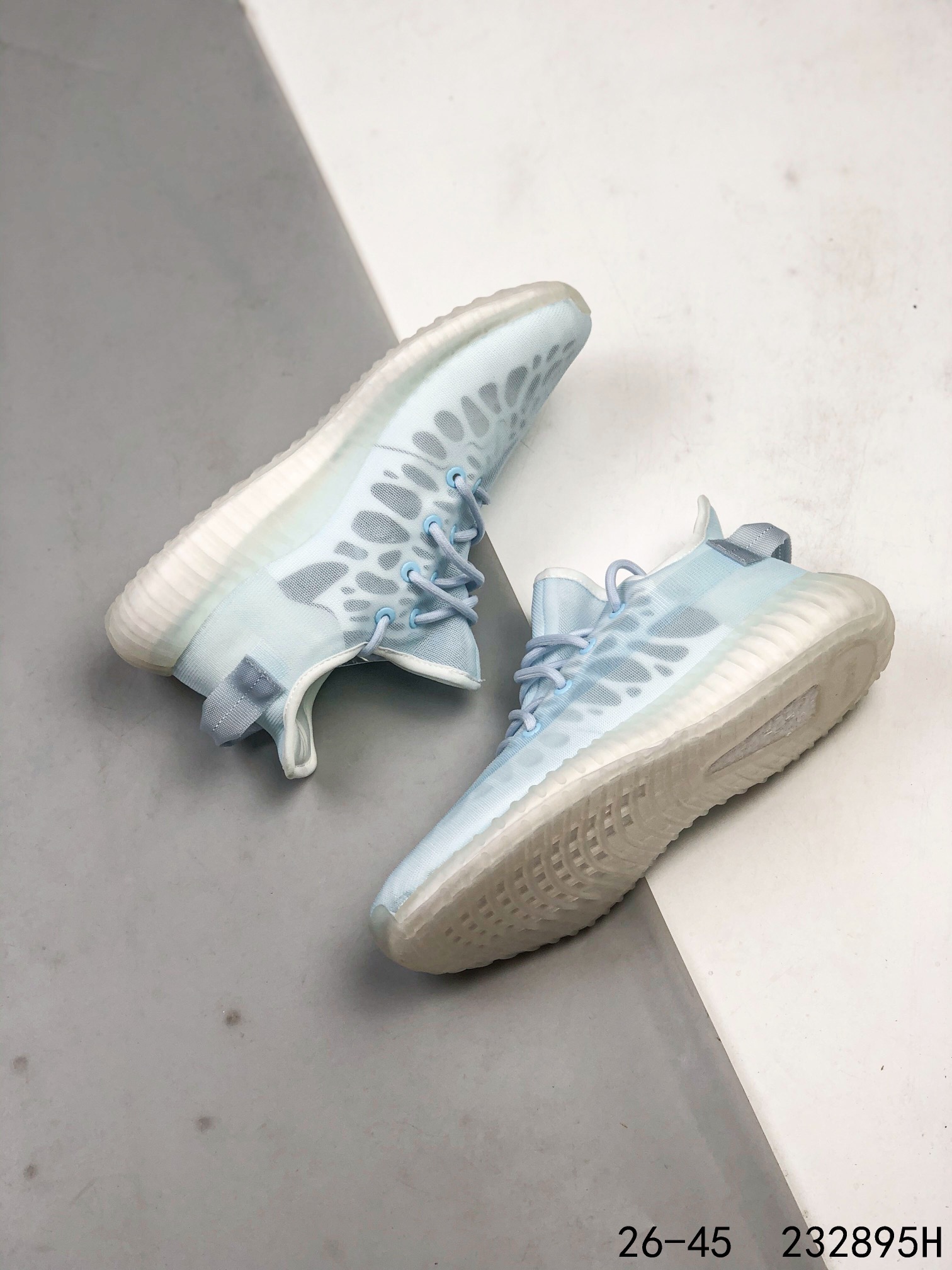 Yeezy 350 Boost 350 V2 Mono Lce Mens/Women Sneakers Shoes Blue 36 - 45