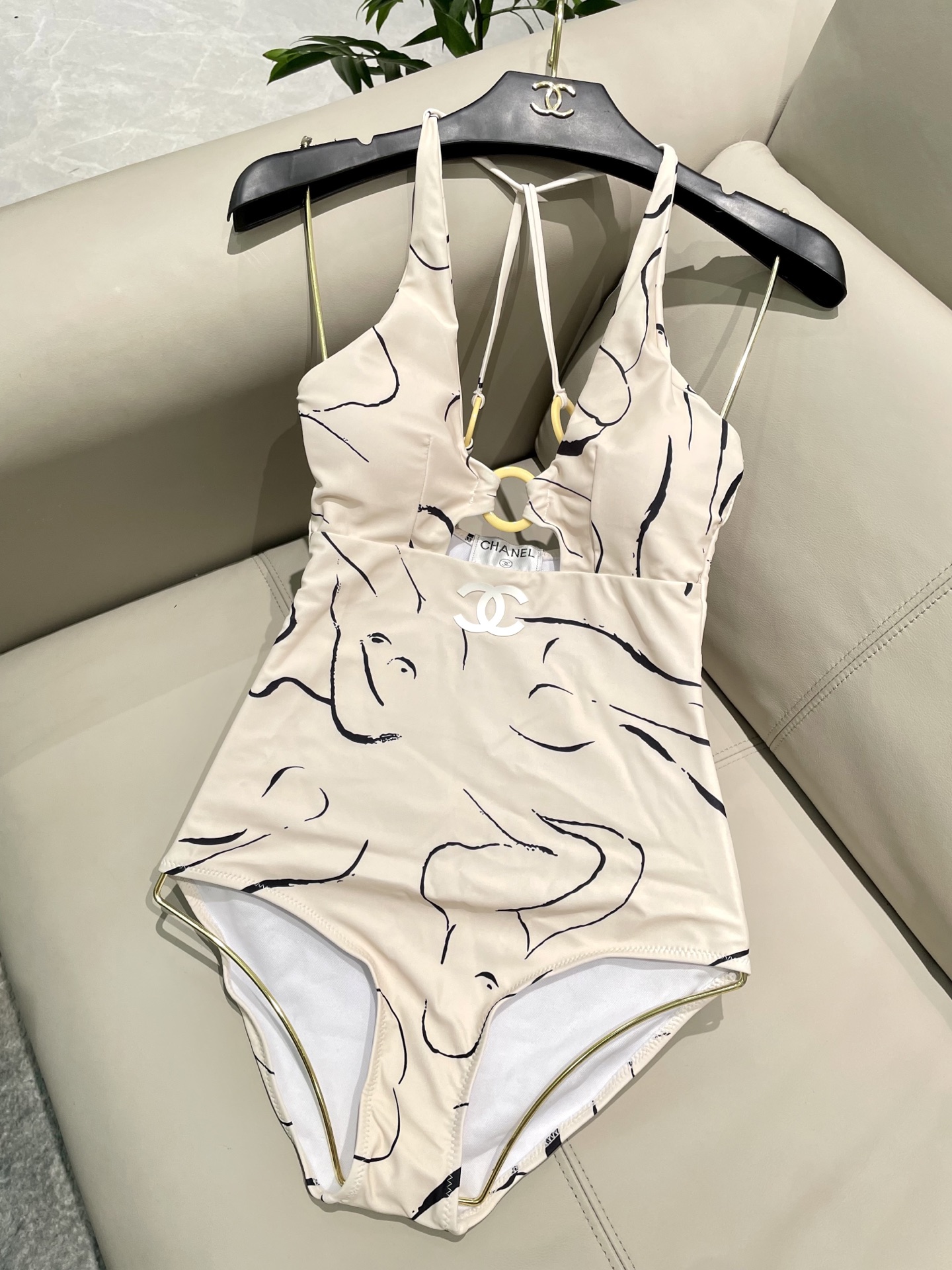 Chanel Swimsuit Size S-XL
