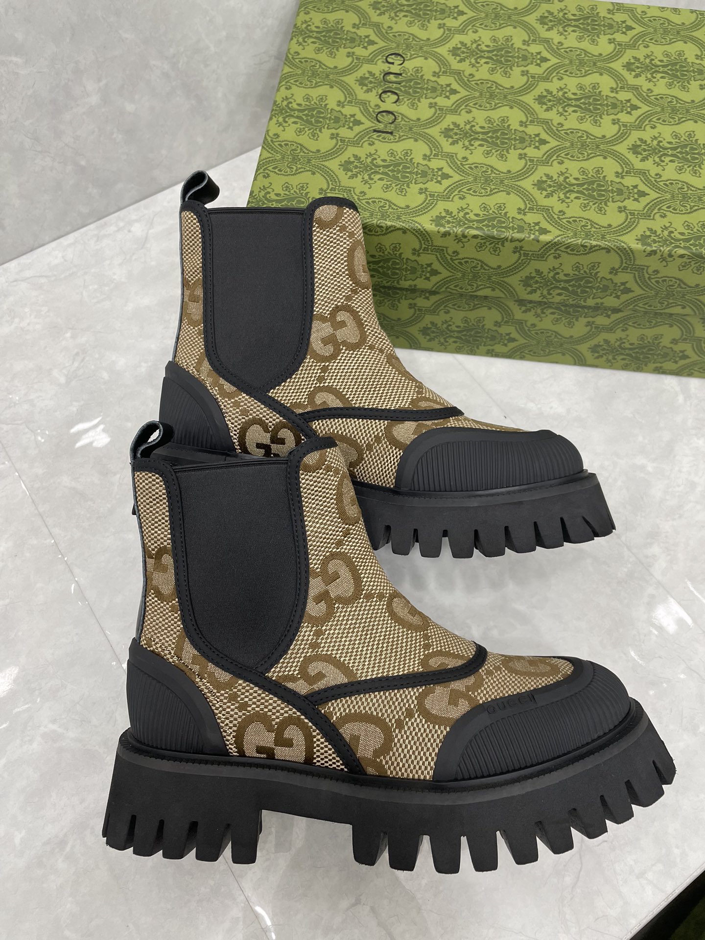 Gucci 23fw New Boots Unisex Size 35-46