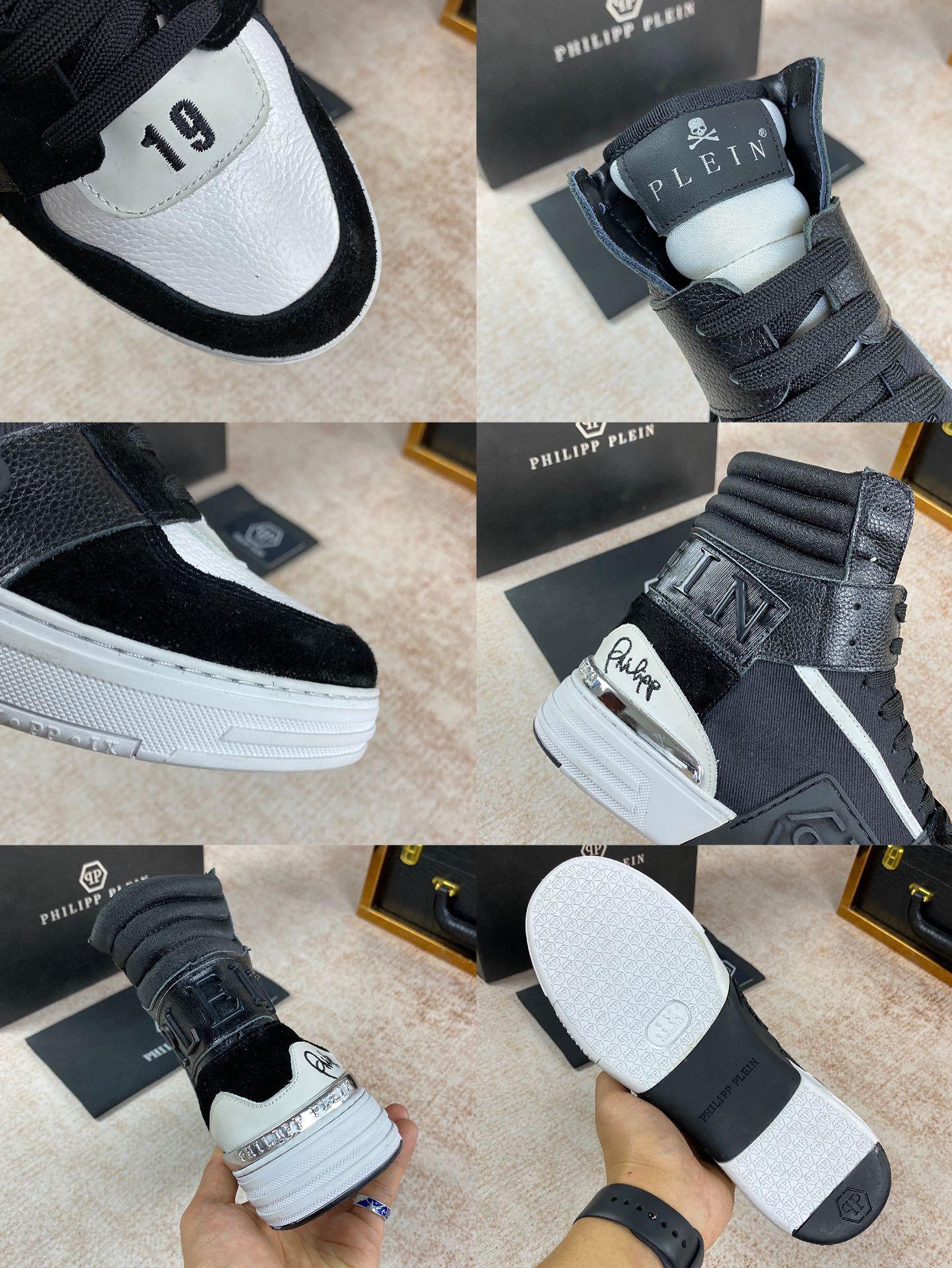 Philipp Plein Mens Outdoor Sneakers Shoes 38 - 45