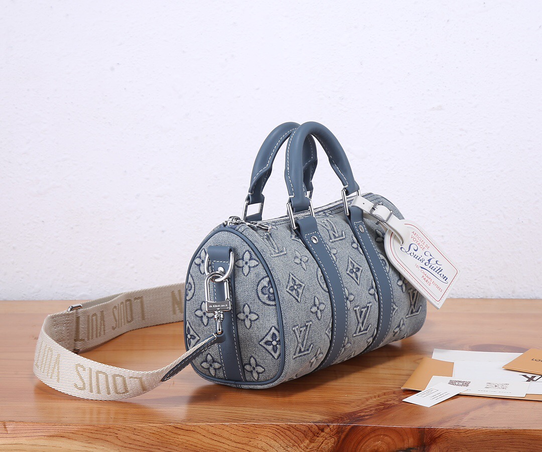 Louis Vuitton M22762 Keepall Bandouliere Women Bags Size 25*15*11cm