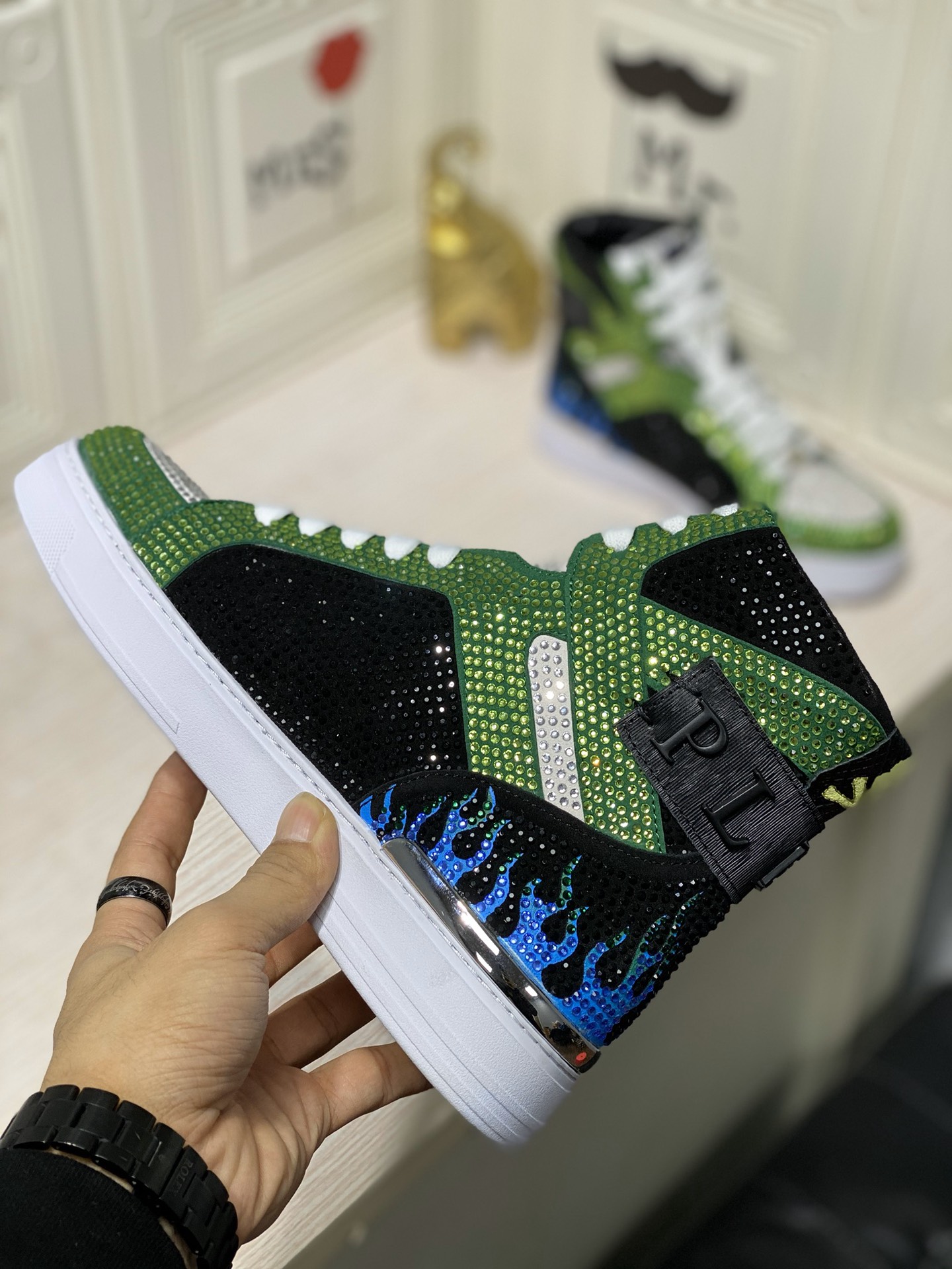 Philipp Plein Mens Outdoor Sneakers Shoes 38 - 45