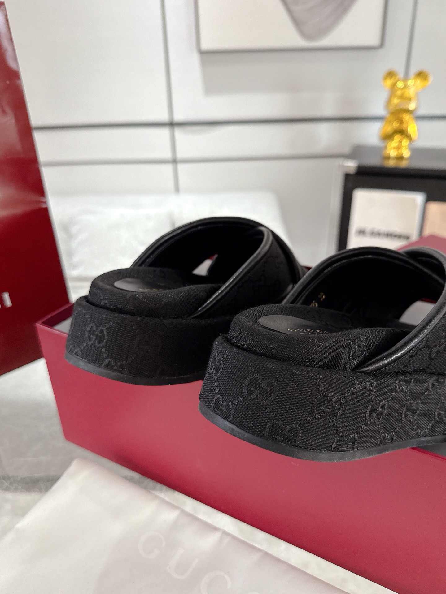 Gucci Platform Sandal Slippers Size 36-44
