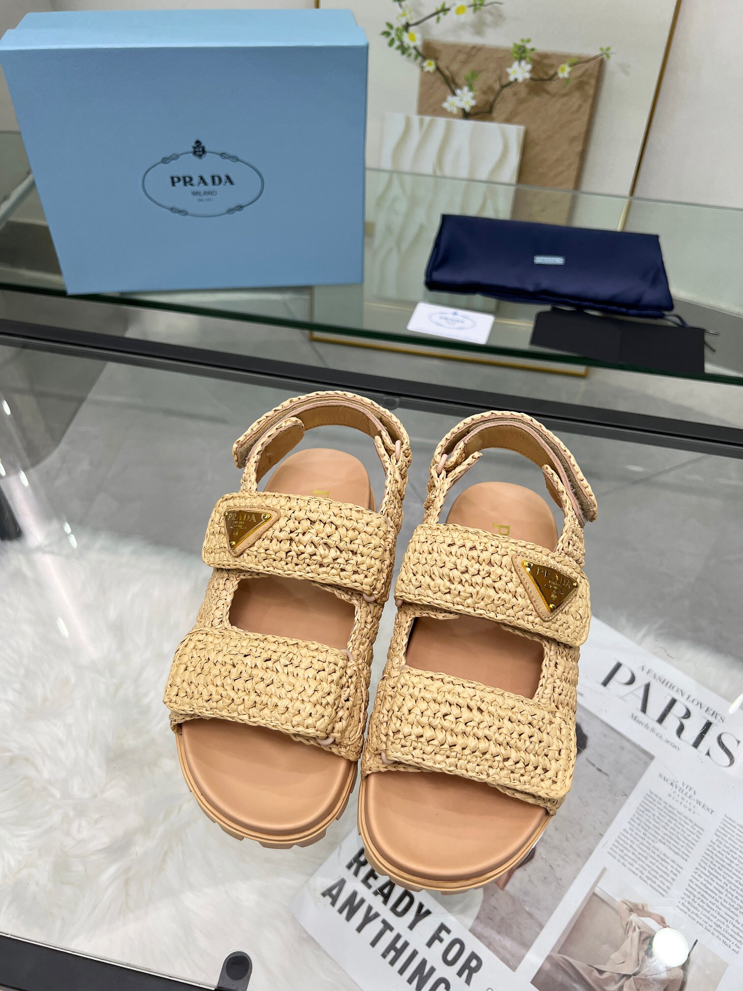 Prada 2024 New Monolith sandals Size 36-41
