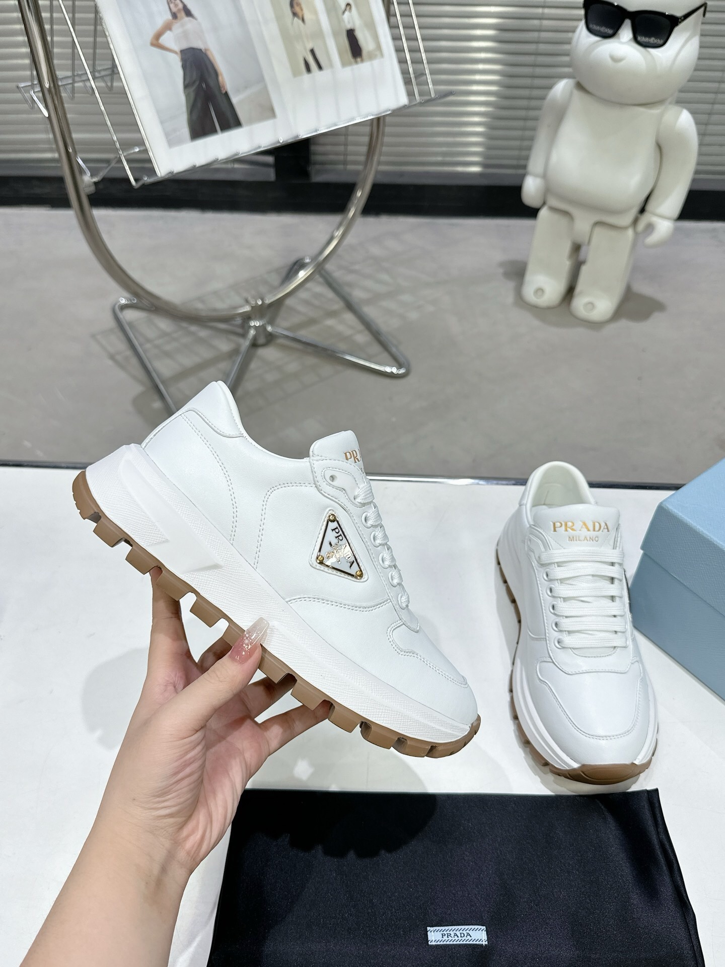 Prada 2024 New Leather sneaker Size 36-45