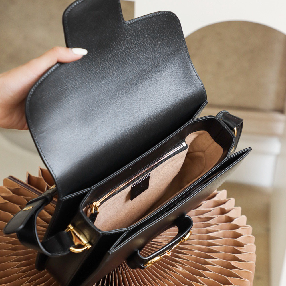 Gucci GG Horsebit 1955 Women Shoulder Bags Size 25*18*8cm