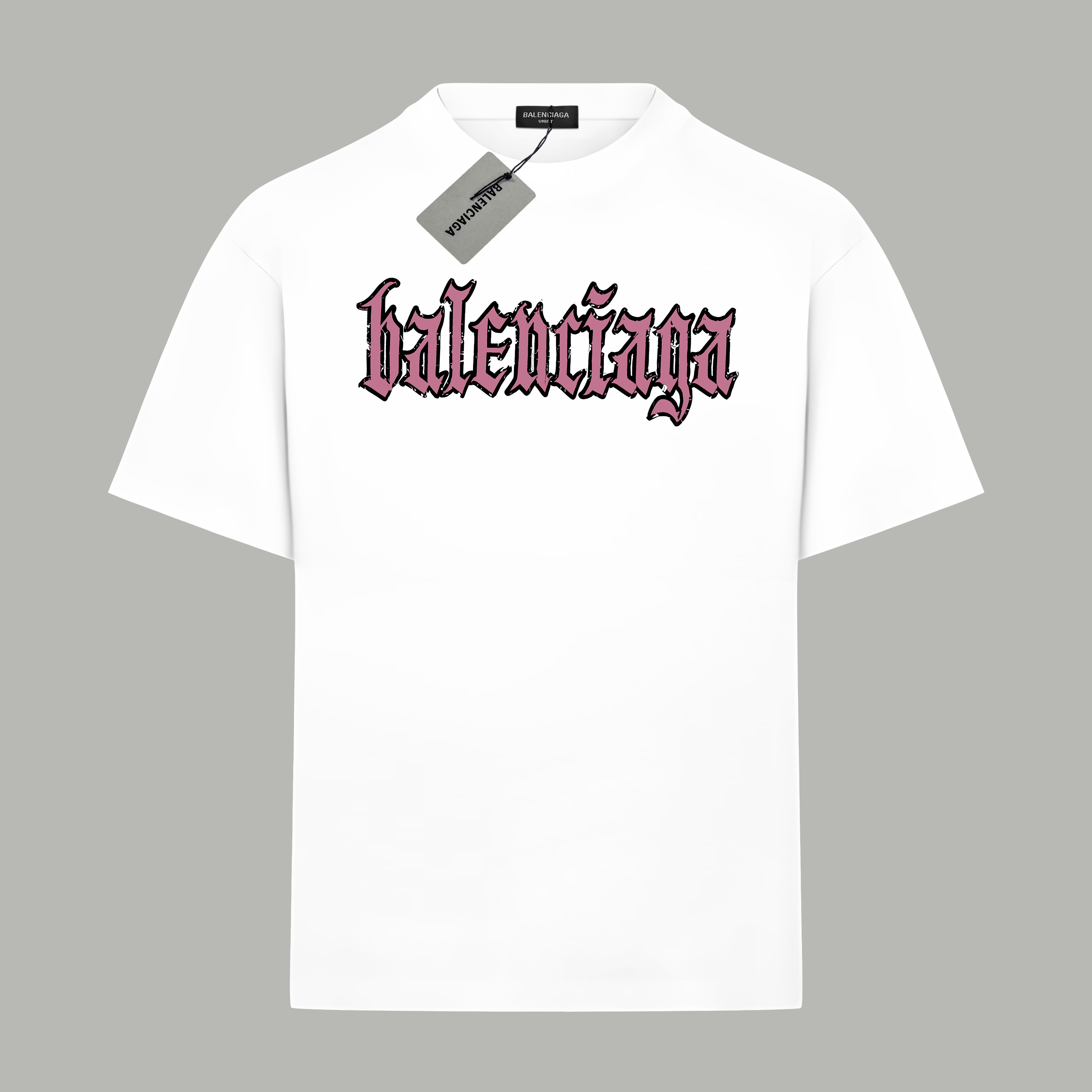 Balenciaga Unisex Cotton T Shirt Size S-XL