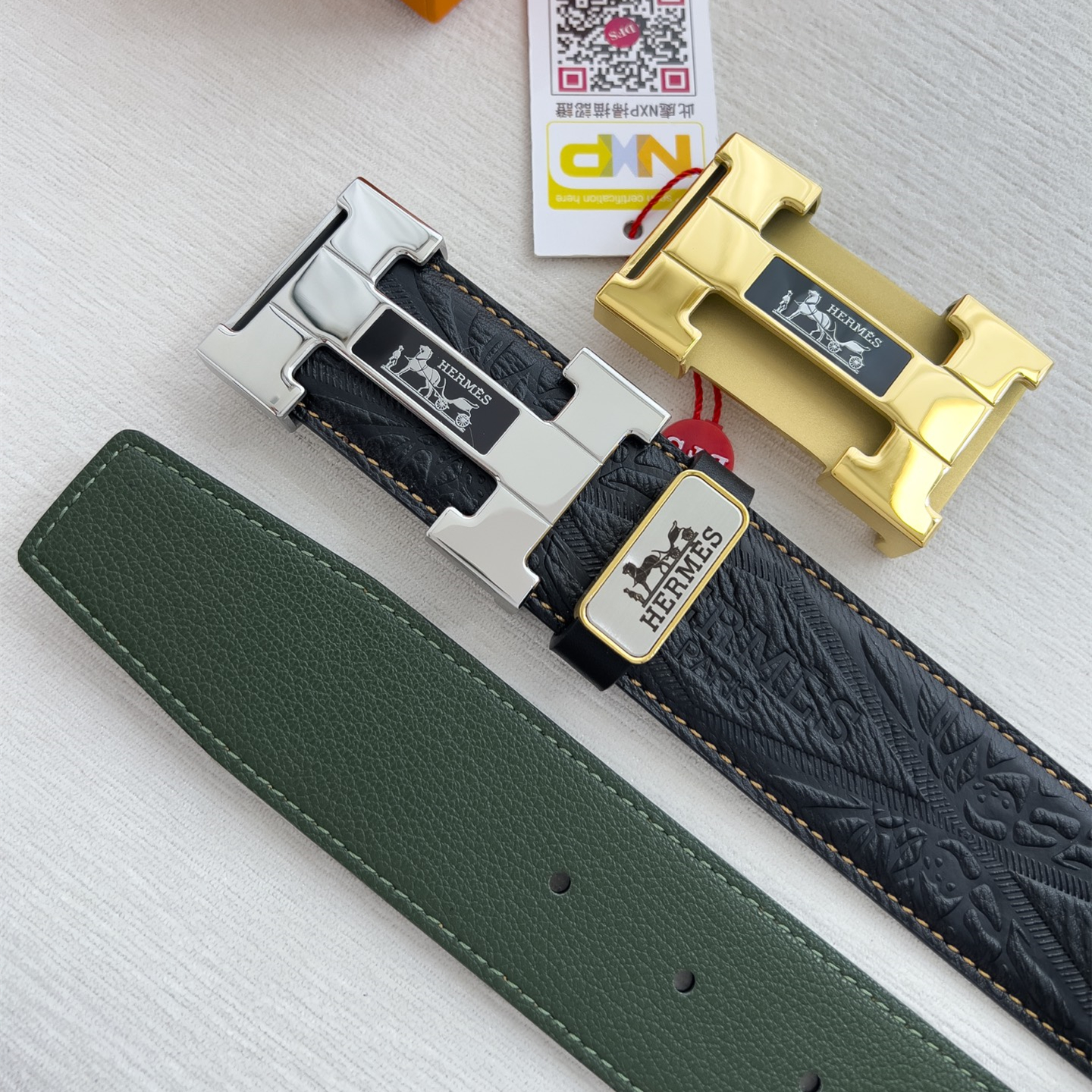 Hermes Men Belt Width 3.8cm